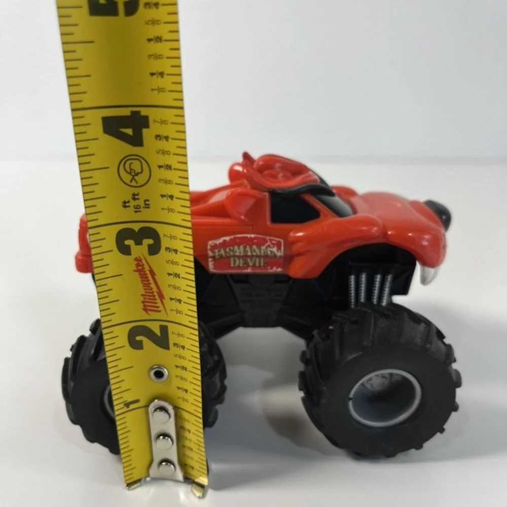 2012- REV TREDZ- Tasmanian Devil Hot Wheels Monster Jam Truck- Grave Digger 30th